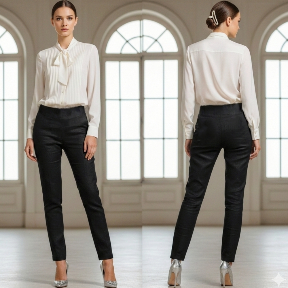 Sarah Pacini Designer *Sophie* Linen Pants- Brand New